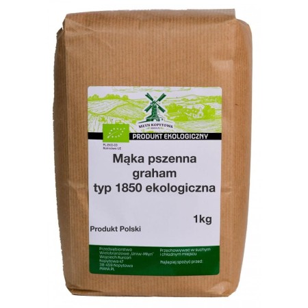 BIO Mąka pszenna graham typ 1850 EKOLOGICZNA