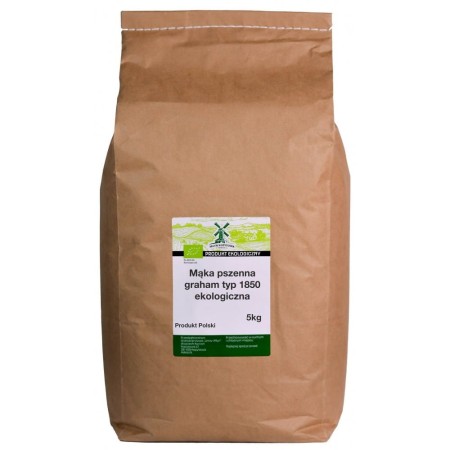 BIO Mąka pszenna graham typ 1850 EKOLOGICZNA