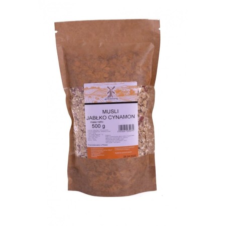 Musli jabłko cynamon