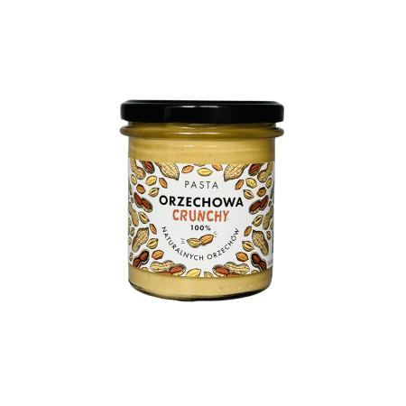 Pasta orzechowa (arachidowa) Crunchy 300 g