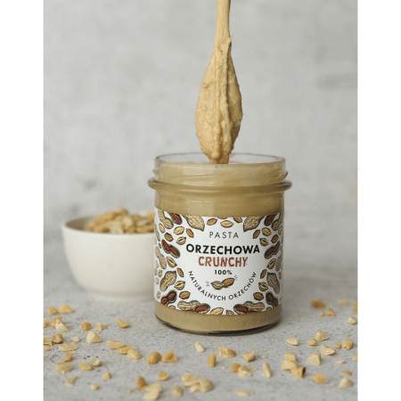 Pasta orzechowa (arachidowa) Crunchy 300 g