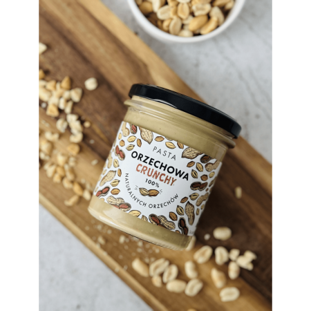 Pasta orzechowa (arachidowa) Crunchy 300 g
