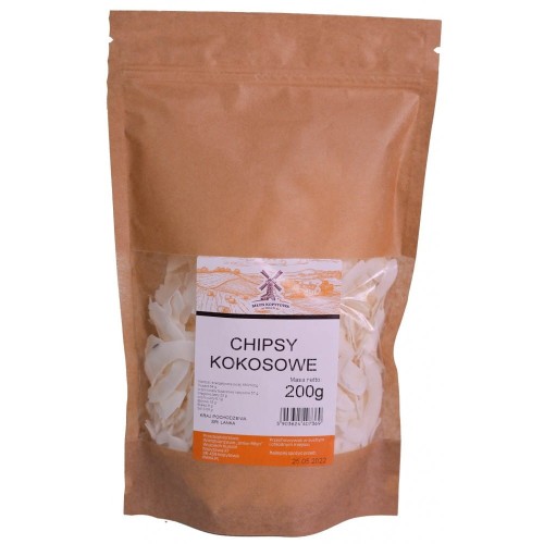 Przejdź do produktu Chipsy kokosowe 200g