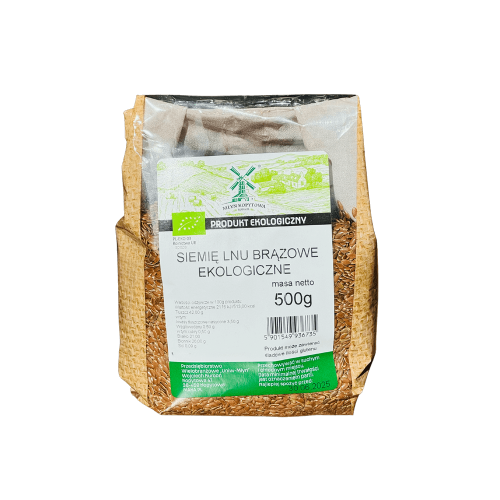 Przejdź do produktu BIO Siemię lniane brązowe EKOLOGICZNE 500g