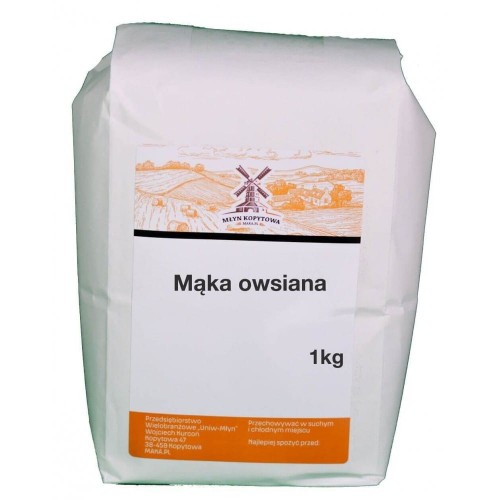 Przejdź do produktu Mąka owsiana 1kg
