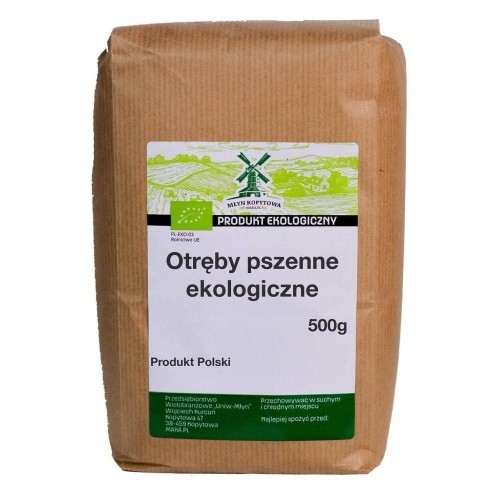 Przejdź do produktu BIO Otręby pszenne EKOLOGICZNE 500g