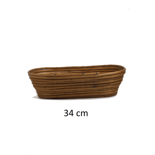 Przejdź do produktu Koszyk do wyrastania chleba podłużny 34 cm