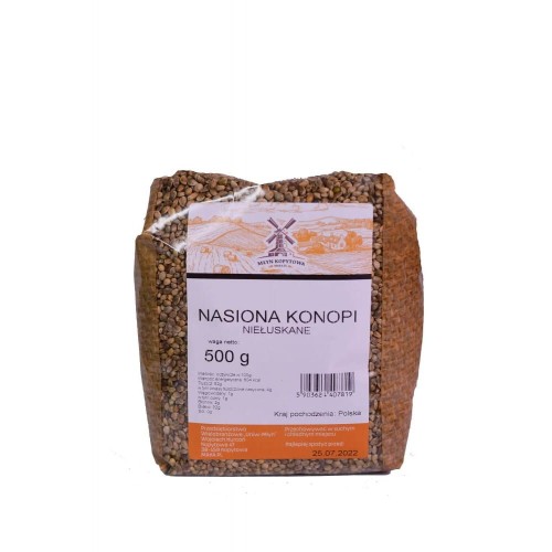 Przejdź do produktu Nasiona konopi 500g