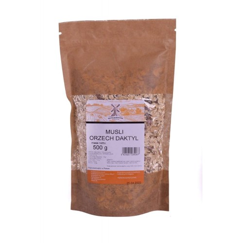 Przejdź do produktu Musli orzech daktyl 500g