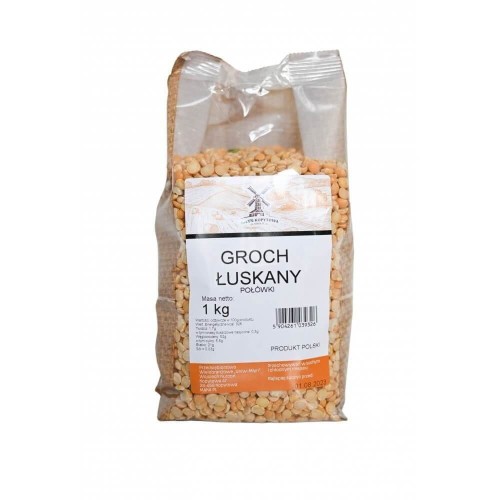 Przejdź do produktu Groch łuskany połówki 1kg