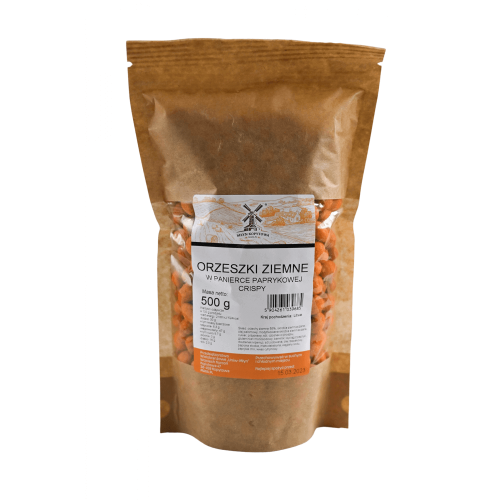 Przejdź do produktu Orzeszki ziemne w panierce paprykowej crispy 500g