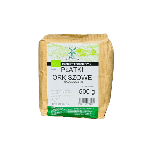 Przejdź do produktu BIO Płatki orkiszowe EKOLOGICZNE 500g
