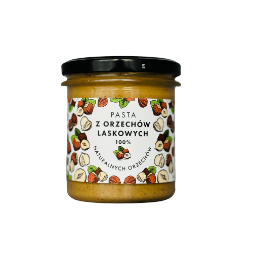 Przejdź do produktu Pasta z orzechów laskowych 300 g