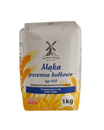 Przejdź do produktu Mąka pszenna typ 650 bułkowa