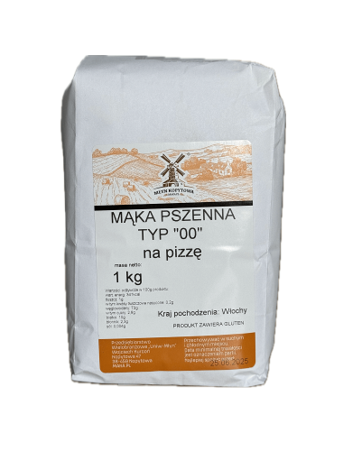 Przejdź do produktu Mąka pszenna typ "00" na pizzę 1kg