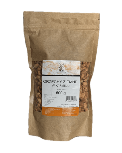 Przejdź do produktu Orzechy ziemne w karmelu 500g