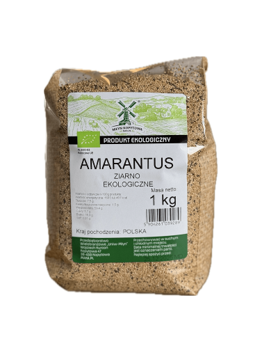 Przejdź do produktu BIO Amarantus ziarno EKOLOGICZNE 1kg