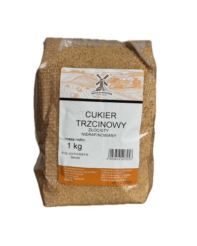 Przejdź do produktu Cukier trzcinowy złocisty 1kg