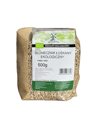 Przejdź do produktu BIO Słonecznik łuskany EKOLOGICZNY 500g