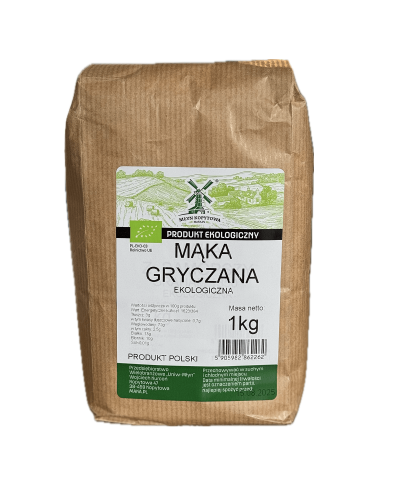 Przejdź do produktu BIO Mąka gryczana EKOLOGICZNA 1kg