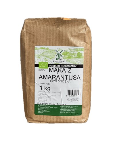 Przejdź do produktu BIO Mąka z amarantusa EKOLOGICZNA 1kg
