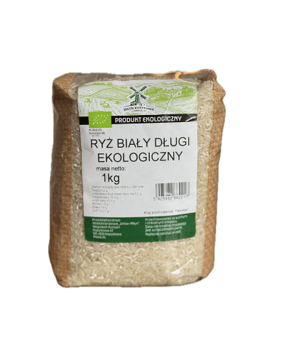 Przejdź do produktu BIO Ryż biały długi EKOLOGICZNY 1kg