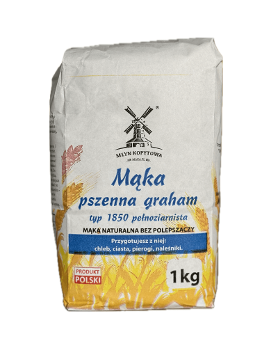 Przejdź do produktu Mąka pszenna graham typ 1850