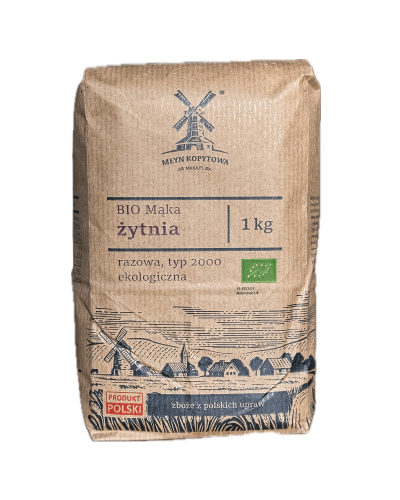 Przejdź do produktu BIO Mąka żytnia razowa typ 2000 EKOLOGICZNA