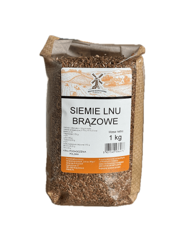 Przejdź do produktu Siemię lniane brązowe. 1kg