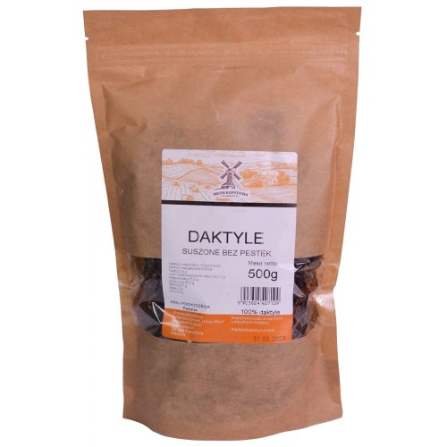 Przejdź do produktu Daktyle suszone bez pestek 500g