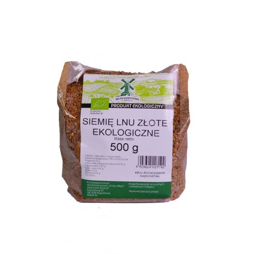 Przejdź do produktu BIO Siemię lniane złote EKOLOGICZNE 500g
