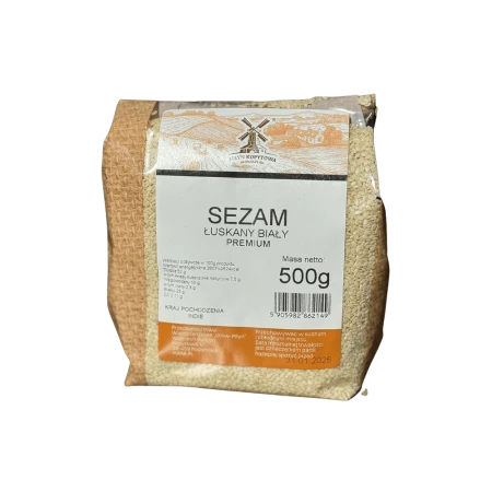 Sezam łuskany biały