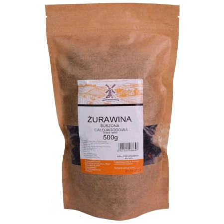 Żurawina suszona całojagodowa