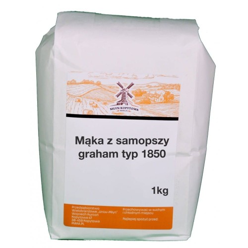 Przejdź do produktu Mąka z samopszy graham typ 1850