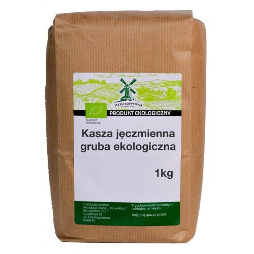 Przejdź do produktu BIO Kasza jęczmienna łamana gruba EKOLOGICZNA 1kg
