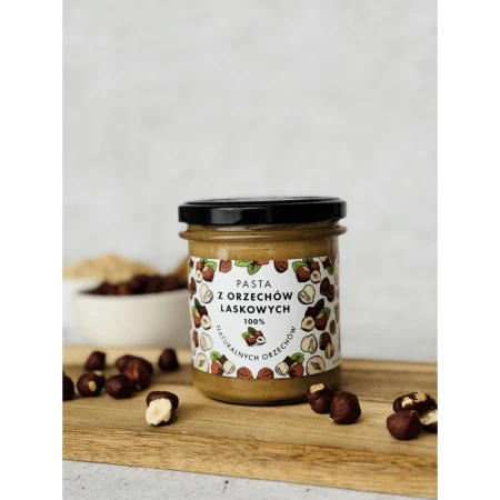 Pasta z orzechów laskowych 300 g