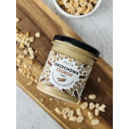 Pasta orzechowa (arachidowa) Crunchy 300 g