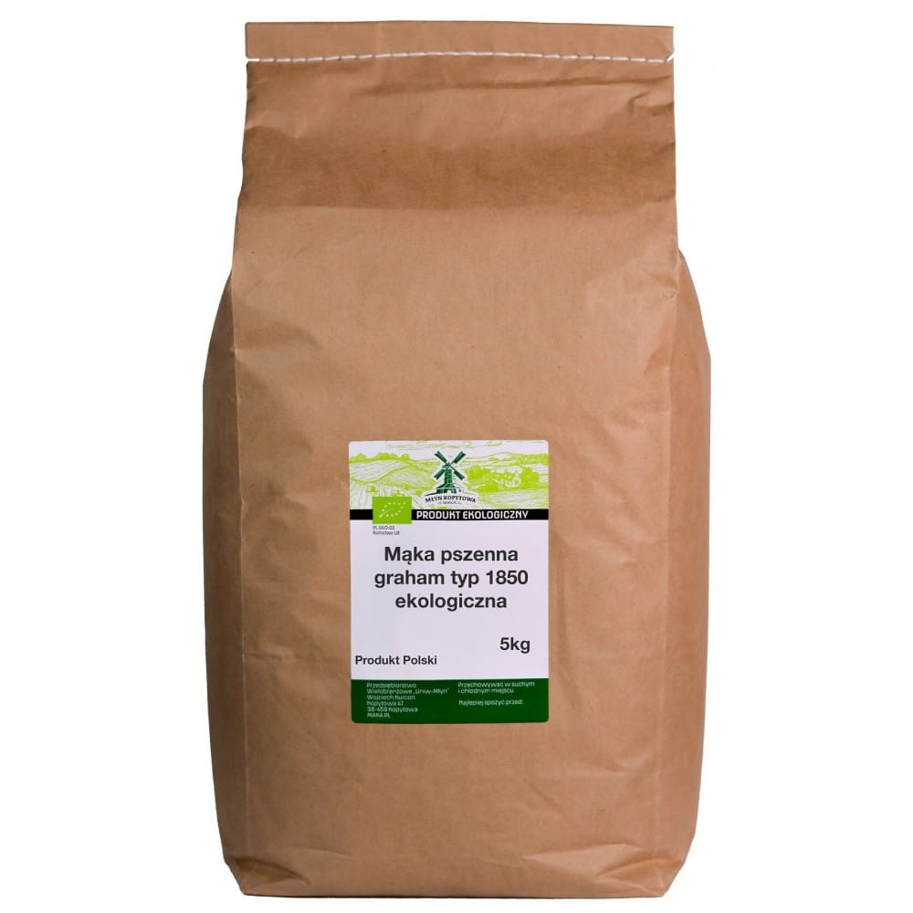 BIO Mąka pszenna graham typ 1850 EKOLOGICZNA