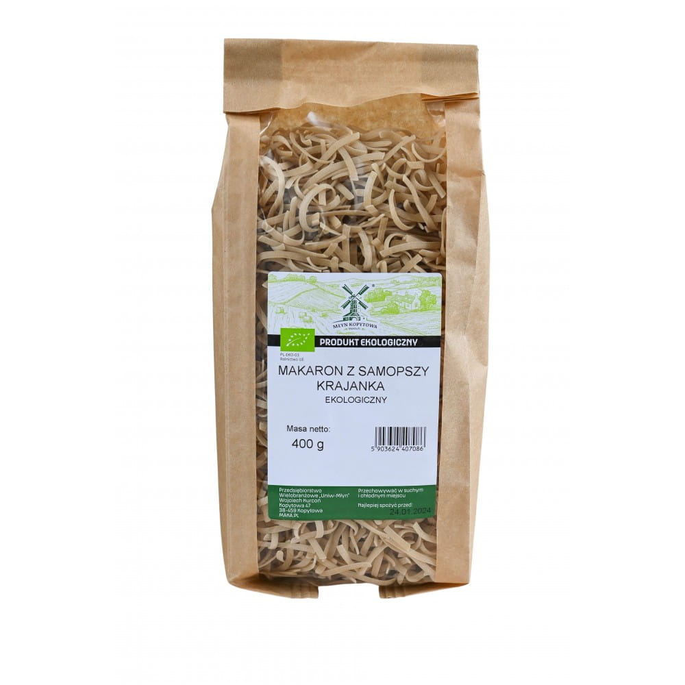 BIO Makaron z samopszy jasny krajanka EKOLOGICZNY