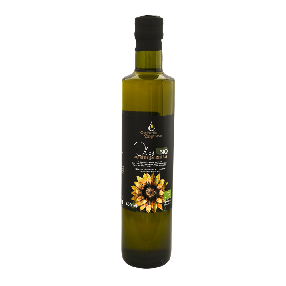 BIO Olej ze słonecznika EKOLOGICZNY